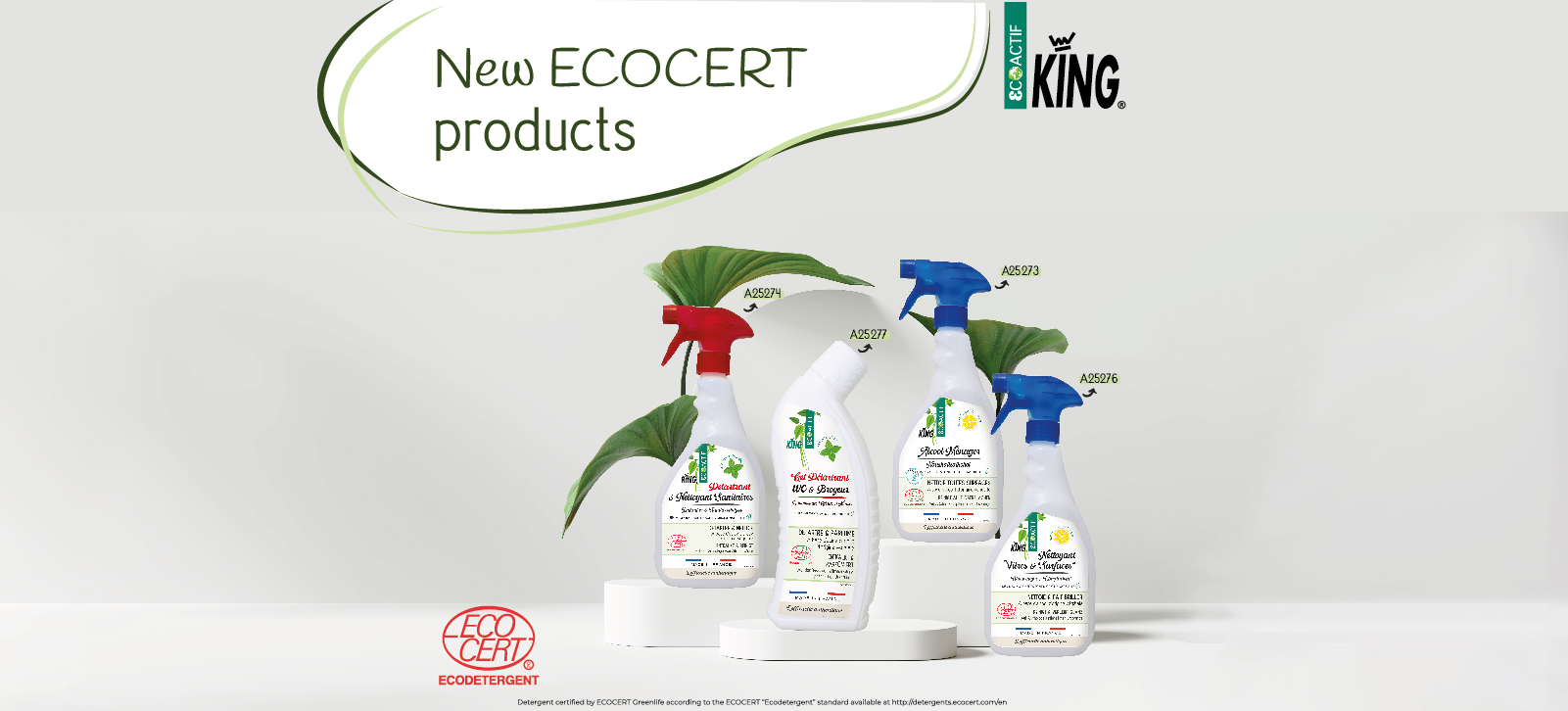 4 new ECOCERT products